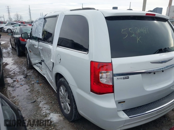 2015 Chrysler Town & Country Touring with VIN 2C4RC1BG9FR552481, listed as a IAAI auction lot 41422453 with 139,693 mi miles and . Bid and sale history available at DreamBid. Image 3.