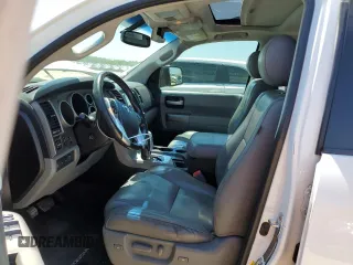 2017 Toyota Sequoia Limited with VIN 5TDKY5G14HS068436, listed as a Copart auction lot 52301095 with 185,489 mi miles and Salvage Title. Bid and sale history available at carsss.com. Image 7.