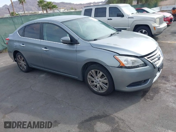 2014 Nissan Sentra SR z VIN 3N1AB7AP1EY322830, wystawiony jako IAAI lot #41981525 z przebiegiem 129 498 mil mil oraz . Historia ofert i sprzedaży dostępna na DreamBid. Obrazek 1.