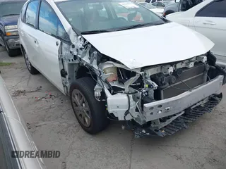 2017 Toyota Prius v Two with VIN JTDZN3EU4HJ066269, listed as a IAAI auction lot 41648895 with 130,727 mi miles. Bid and sale history available at carsss.com. Image 1.