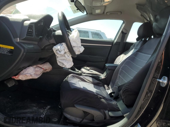 2019 Hyundai Elantra SE with VIN 5NPD74LF9KH416364, listed as a Copart auction lot 53575625 with 62,870 mi miles and Salvage Title. Bid and sale history available at DreamBid. Image 7.