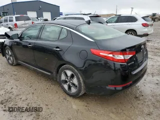 2013 Kia Optima Hybrid EX with VIN KNAGM4AD2D5047046, listed as a Copart auction lot 45369085 with 148,280 mi miles and Salvage Title. Bid and sale history available at carsss.com. Image 2.