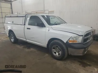 2012 Ram 1500 ST with VIN 3C6JD6DP2CG241309, listed as a Copart auction lot 51840475 with 298,707 mi miles and Clean title. Bid and sale history available at DreamBid. Image 4.