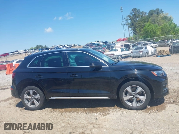 2023 Audi Q5 Premium Plus with VIN WA1BBAFY0P2041145, listed as a IAAI auction lot 41976922 with 20,447 mi miles and . Bid and sale history available at DreamBid. Image 13.