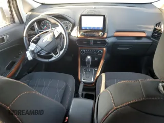 2022 Ford EcoSport SE with VIN MAJ6S3GL5NC461213, listed as a Copart auction lot 50873695 with 11,728 mi miles and Salvage Title. Bid and sale history available at carsss.com. Image 8.