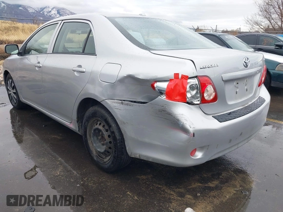 2010 Toyota Corolla with VIN 1NXBU4EE1AZ384269, listed as a IAAI auction lot 41175133 with 155,096 mi miles and . Bid and sale history available at DreamBid. Image 3.