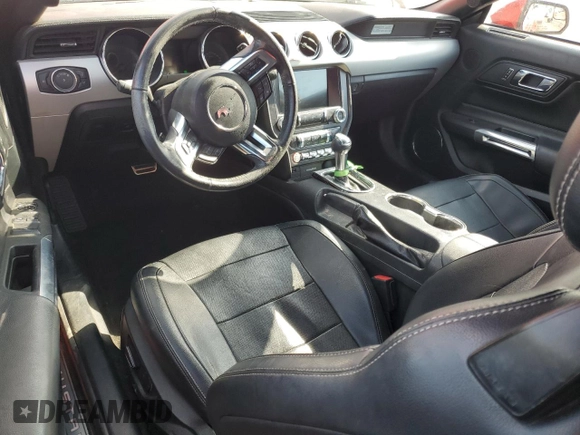 2017 Ford Mustang EcoBoost Premium with VIN 1FATP8UH0H5217950, listed as a Copart auction lot 59713445 with 102,326 mi miles and Salvage title. Bid and sale history available at DreamBid. Image 8.