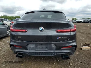2021 BMW X4 M40i z VIN 5UX2V5C0XM9F04867, wystawiony jako Copart lot #57890555 z przebiegiem 40 563 mil mil oraz Szkoda całkowita • Salvage title. Historia ofert i sprzedaży dostępna na DreamBid. Obrazek 6.
