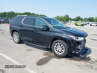2018 Chevrolet Traverse LT Cloth with VIN 1GNEVGKW3JJ239031, listed as a IAAI auction lot 42415628 with 102,443 mi miles and . Bid and sale history available at DreamBid. Image 1.