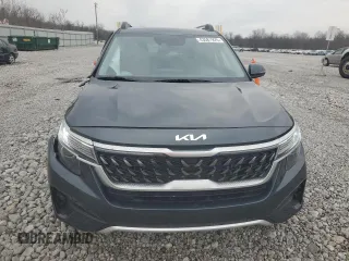 2023 Kia Seltos Nightfall with VIN KNDEUCA28P7370612, listed as a Copart auction lot 43581925 with 34,588 mi miles and Salvage Title. Bid and sale history available at carsss.com. Image 5.