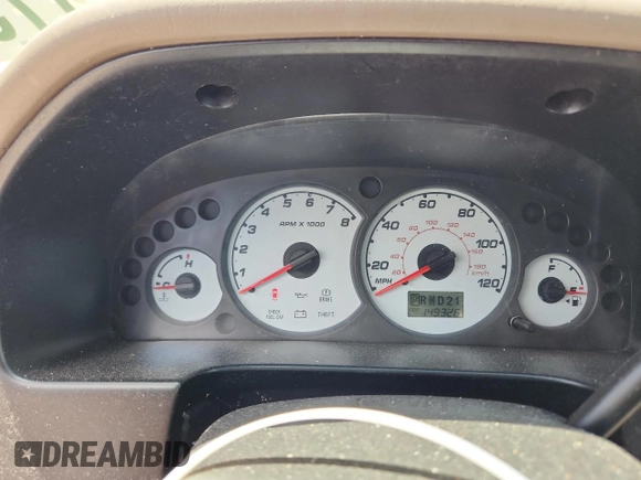 2002 Ford Escape XLT Choice with VIN 1FMYU03132KA78142, listed as a Copart auction lot 65527755 with 149,326 mi miles and Salvage title. Bid and sale history available at DreamBid. Image 9.