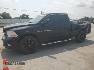 2012 Ram 1500 Express with VIN 1C6RD6FT6CS267918, listed as a Copart auction lot 59315665 with 93,588 mi miles and Salvage title. Bid and sale history available at DreamBid. Image 1.
