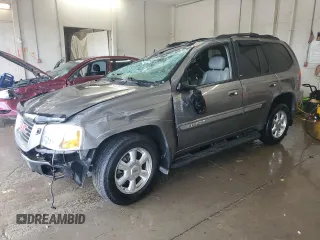 2005 GMC Envoy SLT z VIN 1GKDS13S152270398, wystawiony jako Copart lot #56160625 z przebiegiem 123 260 mil mil oraz Szkoda całkowita • Salvage title. Historia ofert i sprzedaży dostępna na DreamBid. Obrazek 1.