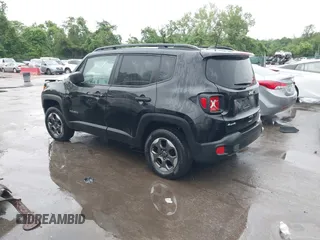 2018 Jeep Renegade Sport z VIN ZACCJBAB5JPH20959, wystawiony jako IAAI lot #42209178 z przebiegiem 133 004 mil mil oraz . Historia ofert i sprzedaży dostępna na DreamBid. Obrazek 3.