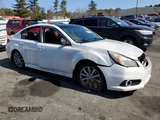 2013 Subaru Legacy Premium with VIN 4S3BMBG60D3029165, listed as a Copart auction lot 49253845 with 202,819 mi miles and Salvage Title. Bid and sale history available at DreamBid. Image 4.
