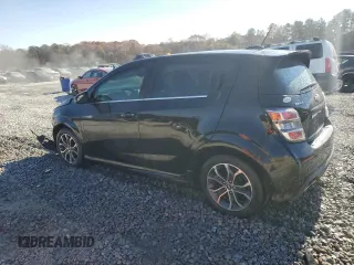 2017 Chevrolet Sonic LT with VIN 1G1JD6SH9H4161944, listed as a Copart auction lot 83557794 with 90,127 mi miles and Salvage Title. Bid and sale history available at carsss.com. Image 2.