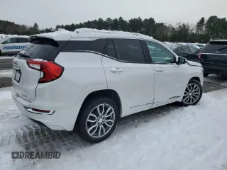 2022 GMC Terrain Denali with VIN 3GKALXEV8NL258872, listed as a Copart auction lot 44322235 with 13,411 mi miles and Salvage title. Bid and sale history available at DreamBid. Image 3.