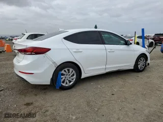 2018 Hyundai Elantra SE with VIN 5NPD74LF4JH380999, listed as a Copart auction lot 53142735 with 113,157 mi miles and Salvage Title. Bid and sale history available at carsss.com. Image 3.