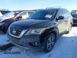 2017 Nissan Pathfinder SV z VIN 5N1DR2MN5HC629476, wystawiony jako IAAI lot #41325826 z przebiegiem 87 573 mil mil oraz . Historia ofert i sprzedaży dostępna na DreamBid. Obrazek 17.