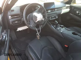 2022 Toyota GR Supra 3.0 with VIN WZ1DB0C00NW052953, listed as a Copart auction lot 73896004 with 0 mi miles and Salvage Title. Bid and sale history available at carsss.com. Image 8.