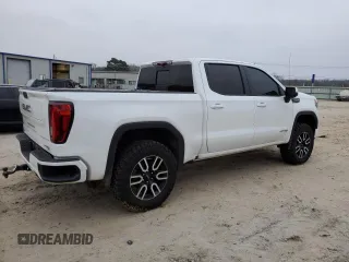 2021 GMC Sierra 1500 AT4 with VIN 1GTP9EEL2MZ149872, listed as a Copart auction lot 88750965 with 23,607 mi miles and Salvage Title. Bid and sale history available at carsss.com. Image 3.