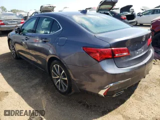 2018 Acura TLX with VIN 19UUB3F3XJA003225, listed as a Copart auction lot 68814594 with 48,547 mi miles and Salvage Title. Bid and sale history available at carsss.com. Image 2.