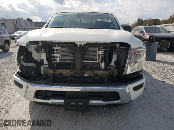 2024 Nissan Titan SV with VIN 1N6AA1EC6RN100286, listed as a Copart auction lot 78082024 with 24,336 mi miles and Salvage title. Bid and sale history available at DreamBid. Image 5.