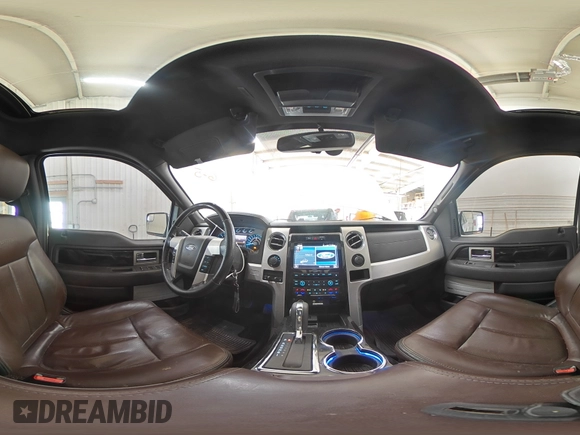 2012 Ford F-150 XL with VIN 1FTFW1ET3CFC99003, listed as a Copart auction lot 60062875 with 182,171 mi miles and Salvage title. Bid and sale history available at DreamBid. Image 14.