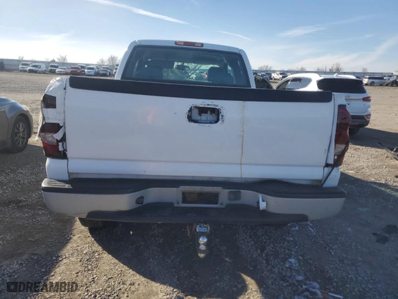 2004 Chevrolet Silverado 1500 LS with VIN 1GCEK19V54E164485, listed as a Copart auction lot 44144615 with 0 mi miles and Salvage Title. Bid and sale history available at carsss.com. Image 6.