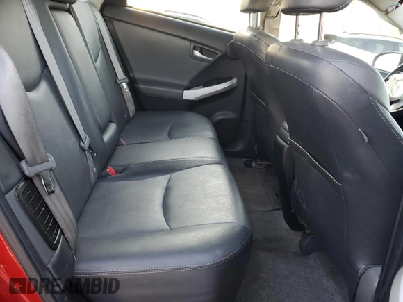 2014 Toyota Prius Four with VIN JTDKN3DU2E1761719, listed as a Copart auction lot 81494664 with 107,306 mi miles and Salvage Title. Bid and sale history available at DreamBid. Image 10.