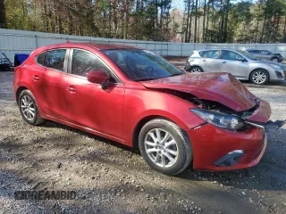 2016 Mazda 3 i Touring with VIN 3MZBM1M74GM238626, listed as a Copart auction lot 49166215 with 92,343 mi miles and Salvage Title. Bid and sale history available at DreamBid. Image 4.