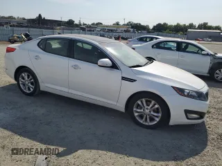 2013 Kia Optima EX с VIN 5XXGN4A73DG124982, выставлен на аукционе Copart как лот 59822095 с пробегом 188 458 миль миль и Чистый • Clean title. История ставок и продаж доступна на DreamBid. Изображение 4.