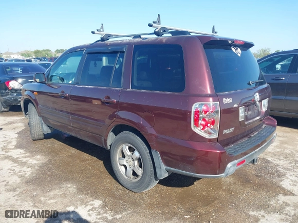 2008 Honda Pilot EX-L with VIN 5FNYF28588B007093, listed as a IAAI auction lot 41862979 with 186,147 mi miles. Bid and sale history available at carsss.com. Image 3.