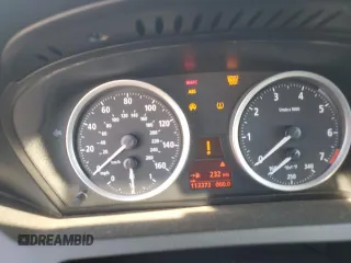 2007 BMW 6 Series 650i with VIN WBAEK13507CN84175, listed as a Copart auction lot 77630924 with 113,373 mi miles and Salvage Title. Bid and sale history available at carsss.com. Image 9.