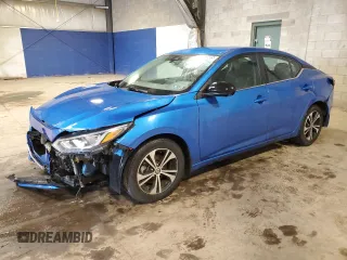 2021 Nissan Sentra SV z VIN 3N1AB8CV5MY232368, wystawiony jako Copart lot #53652085 z przebiegiem 75 849 mil mil oraz Czysty tytuł • Clean title. Historia ofert i sprzedaży dostępna na DreamBid. Obrazek 1.