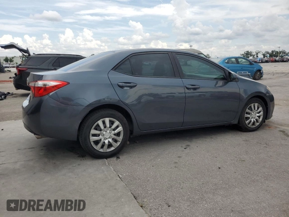 2016 Toyota Corolla L with VIN 2T1BURHE8GC654195, listed as a Copart auction lot 58314485 with 136,951 mi miles and Salvage title. Bid and sale history available at DreamBid. Image 3.