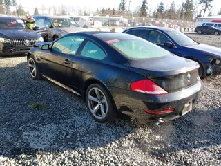 2008 BMW 6 Series 650i with VIN WBAEA53538CV90709, listed as a IAAI auction lot 41678425 with 104,825 mi miles. Bid and sale history available at carsss.com. Image 3.
