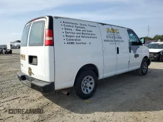 2011 Chevrolet Express Cargo with VIN 1GCSGAFX1B1142157, listed as a Copart auction lot 45714195 with 209,939 mi miles and Salvage title. Bid and sale history available at DreamBid. Image 3.