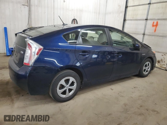 2014 Toyota Prius Four with VIN JTDKN3DU4E1751449, listed as a Copart auction lot 51765255 with 235,629 mi miles and Salvage Title. Bid and sale history available at carsss.com. Image 3.