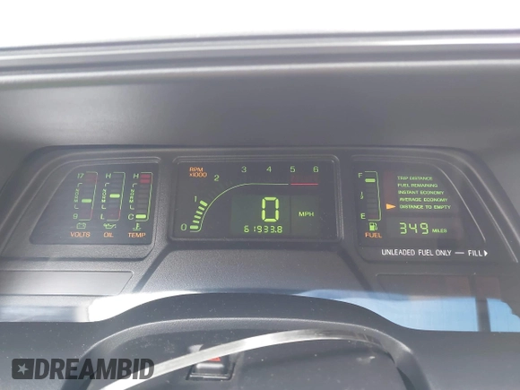 1990 Mercury Cougar z VIN 1MEPM6046LH630327, wystawiony jako IAAI lot #42112236 z przebiegiem 61 933 mil mil oraz . Historia ofert i sprzedaży dostępna na DreamBid. Obrazek 7.