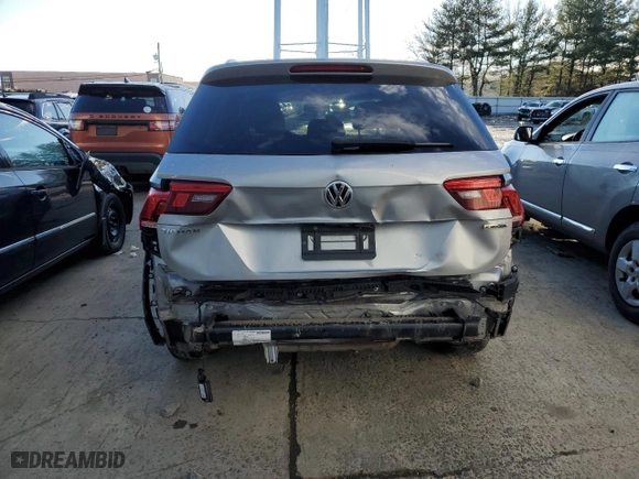 2019 Volkswagen Tiguan S with VIN 3VV0B7AX6KM194310, listed as a Copart auction lot 85725874 with 54,895 mi miles and Salvage Title. Bid and sale history available at carsss.com. Image 6.