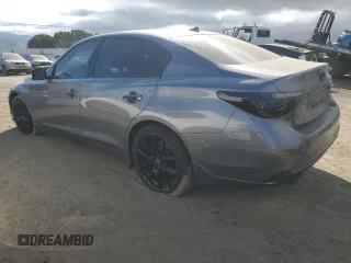 2019 Infiniti Q50 Luxe z VIN JN1EV7AP0KM542273, wystawiony jako Copart lot #50639035 z przebiegiem 44 001 mil mil oraz Szkoda całkowita • Salvage title. Historia ofert i sprzedaży dostępna na DreamBid. Obrazek 2.