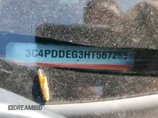 2017 Dodge Journey GT с VIN 3C4PDDEG3HT567253, выставлен на аукционе Copart как лот 59097385 с пробегом 51 300 миль миль и Чистый • Clean title. История ставок и продаж доступна на DreamBid. Изображение 13.