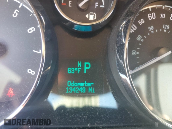 2013 Chevrolet Captiva Sport LS with VIN 3GNAL2EK8DS642098, listed as a Copart auction lot 80290184 with 134,249 mi miles and Salvage Title. Bid and sale history available at DreamBid. Image 9.