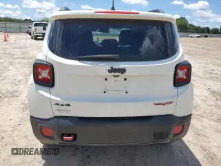 2017 Jeep Renegade Trailhawk z VIN ZACCJBCB6HPE48977, wystawiony jako Copart lot #58949085 z przebiegiem 113 549 mil mil oraz Szkoda całkowita • Salvage title. Historia ofert i sprzedaży dostępna na DreamBid. Obrazek 6.