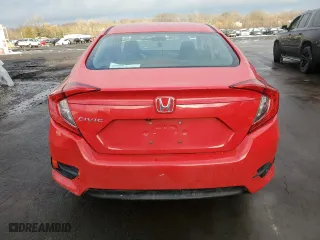 2016 Honda Civic Sedan EX with VIN 2HGFC2F7XGH551464, listed as a Copart auction lot 41768795 with 66,736 mi miles and Salvage Title. Bid and sale history available at carsss.com. Image 6.