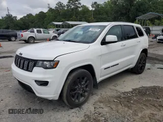 2021 Jeep Grand Cherokee Laredo X with VIN 1C4RJFAG1MC580981, listed as a Copart auction lot 58090225 with 71,942 mi miles and Salvage title. Bid and sale history available at DreamBid. Image 1.