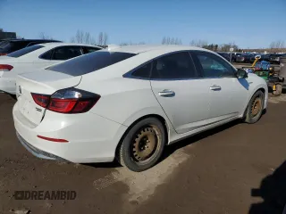 2019 Honda Insight Touring with VIN 19XZE4F71KE400163, listed as a Copart auction lot 47082745 with 83,654 mi miles and Salvage Title. Bid and sale history available at carsss.com. Image 3.