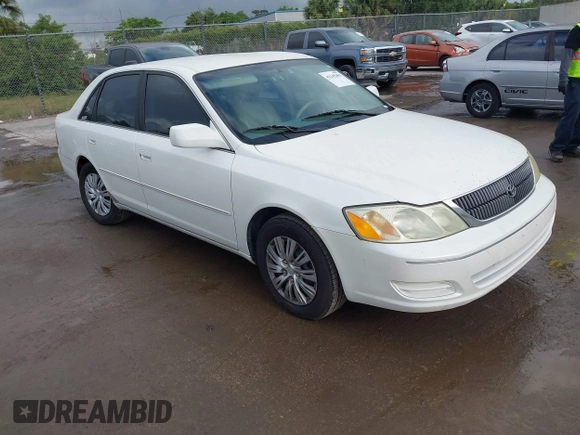 2002 Toyota Avalon XL with VIN 4T1BF28B72U217884, listed as a IAAI auction lot 42145482 with 195,960 mi miles and . Bid and sale history available at DreamBid. Image 1.