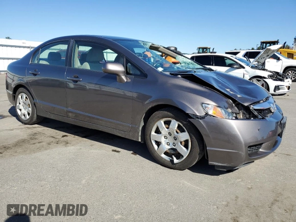 2009 Honda Civic LX z VIN 19XFA16559E016389, wystawiony jako Copart lot #53934915 z przebiegiem 112 966 mil mil oraz Szkoda całkowita • Salvage title. Historia ofert i sprzedaży dostępna na DreamBid. Obrazek 4.